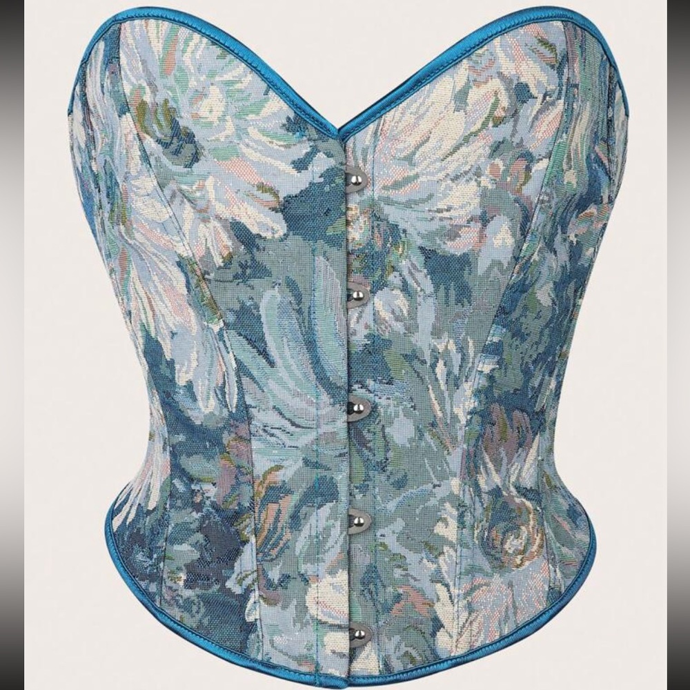 European Sexy Corset Top *NEVER WORN*